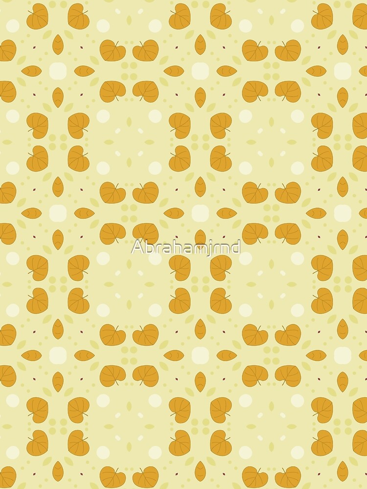 leaves leaves pattern seamless colorful repeat pattern by Abrahamjrnd