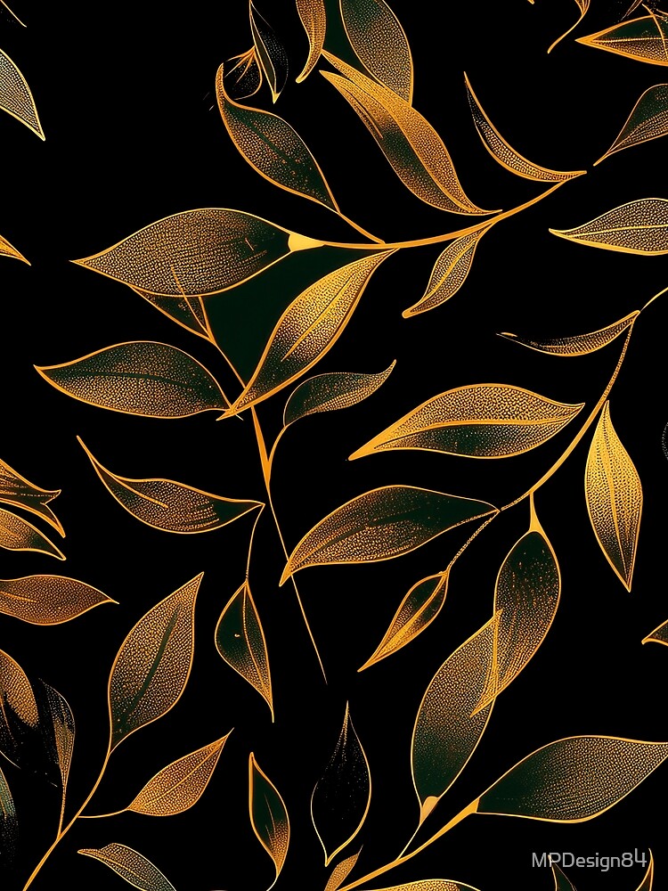 Gold leaves by MPDesign84