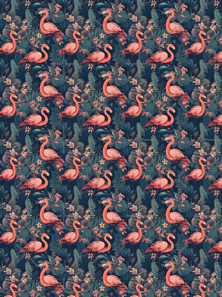 Flamingo Frenzy by PixelPatchwork