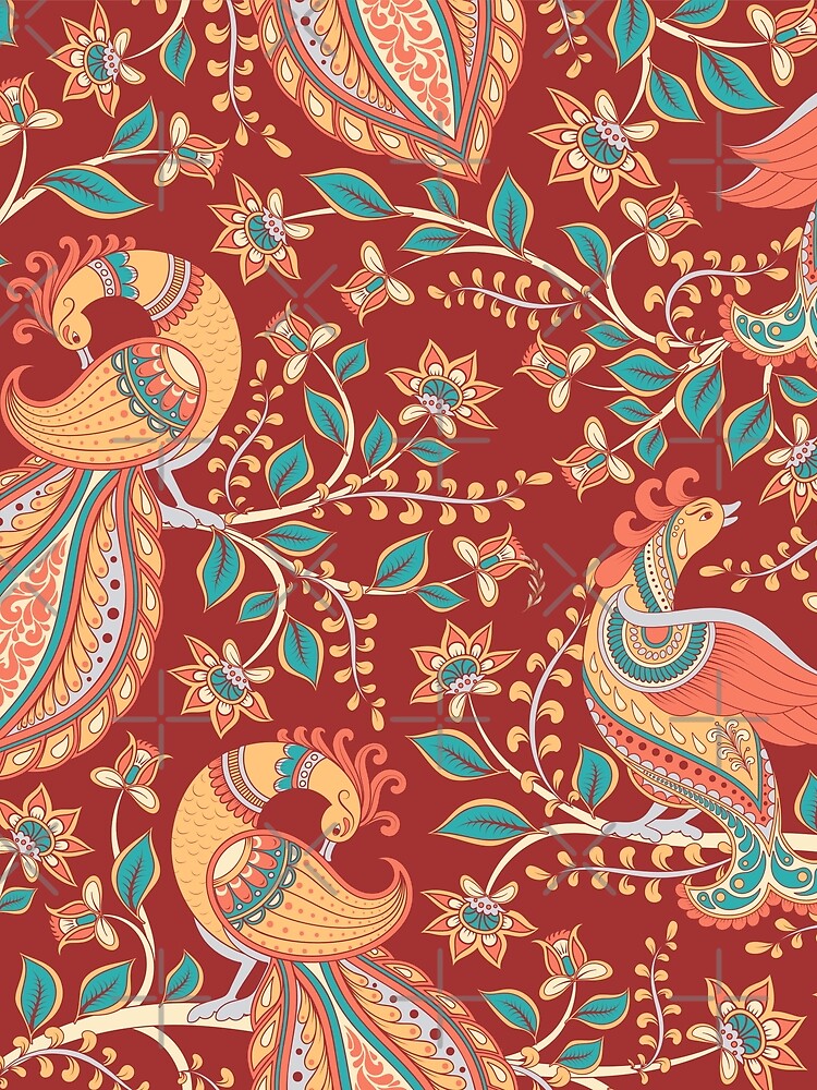 pattern leaf design skirts by anandsiva2703