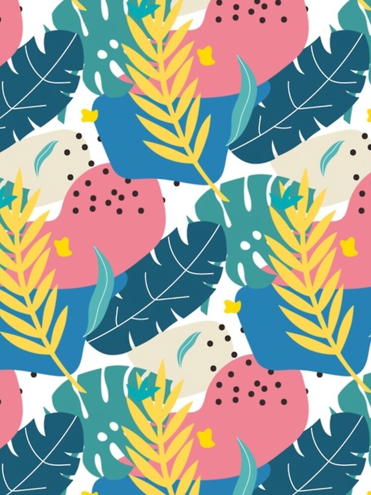 Beautiful Colorful Tropical Leaves by pugmom4