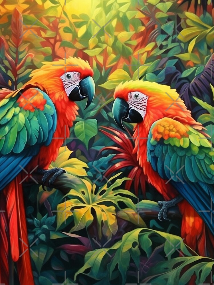 Tropical - Tropical Parrots by AC-625
