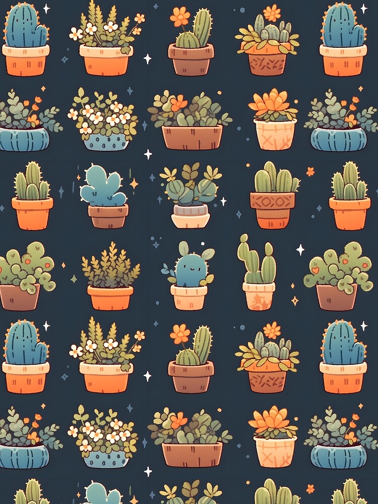 Adorable Lovely Cactus Delight by 18tokwa
