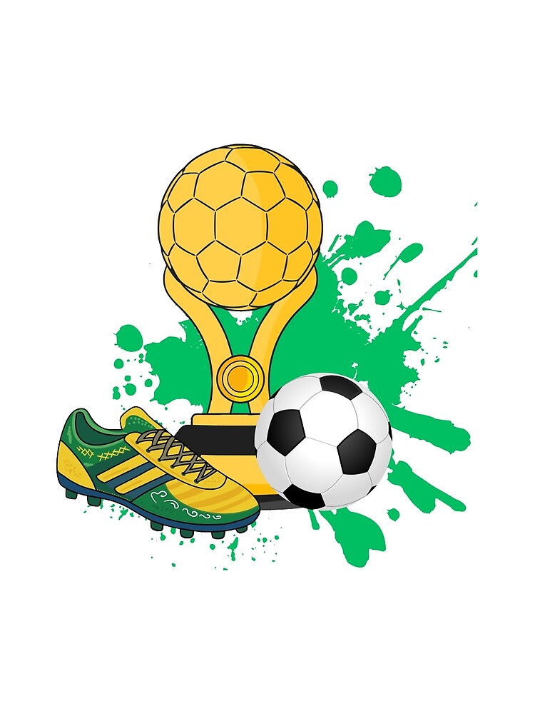 Brazil Football Champion Trophy Backpack by StorTaly
