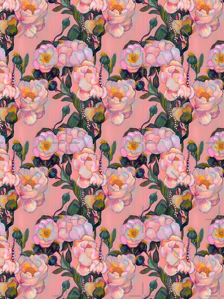 Hand Painted Floral Print By Bloom Glume by bloom-glume