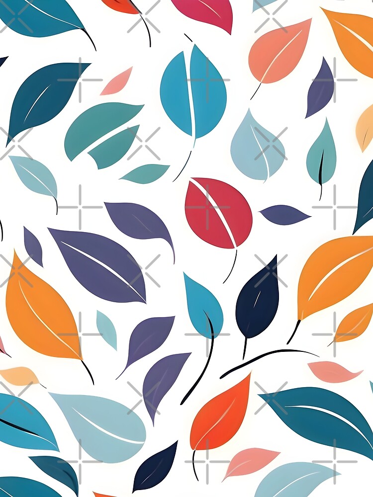 Elegant Leaf Pattern by KaviPatterns
