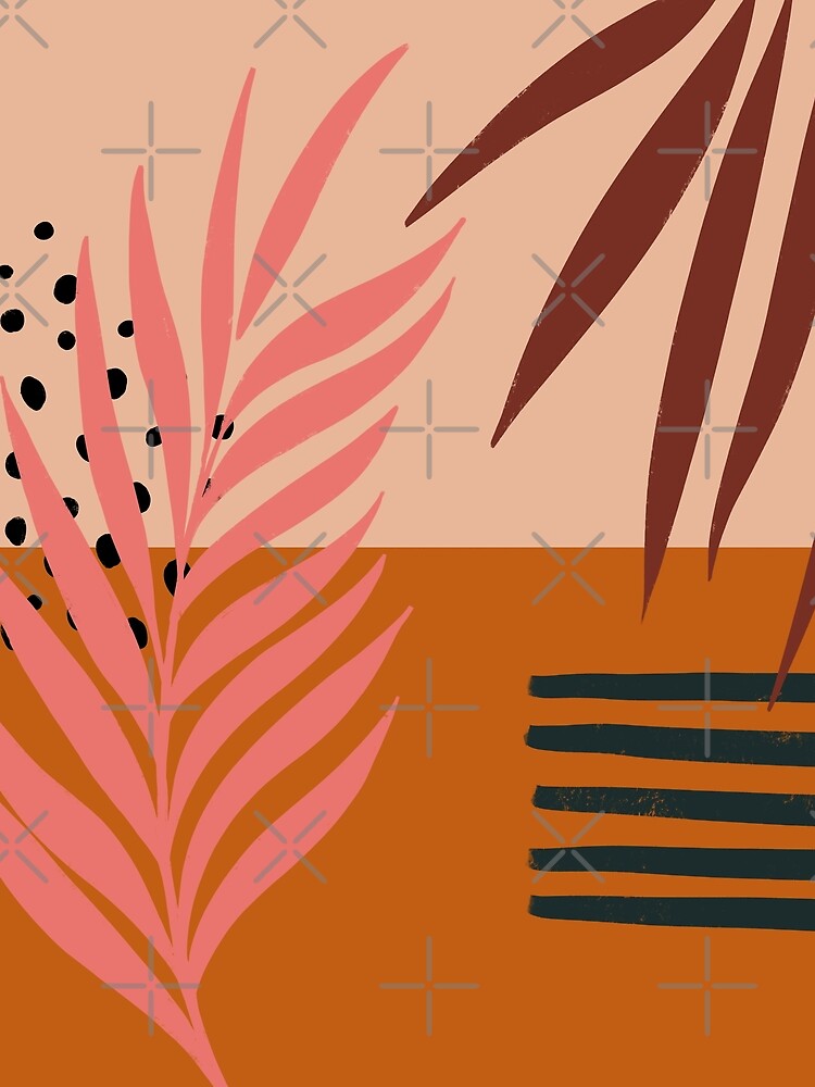 Tropical abstraction 2 by Latte Design