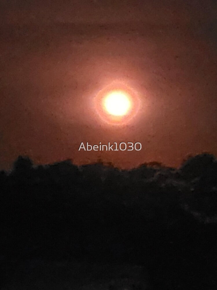 Grainy Moon by Abeink1030