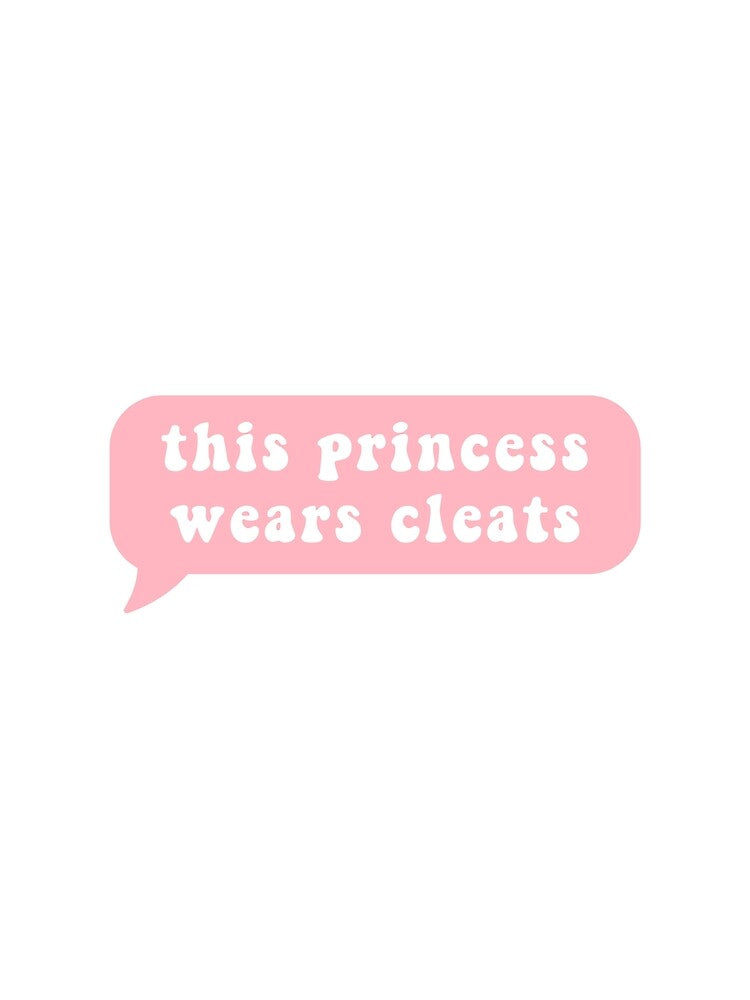 this princess wears cleats by CharmStudio
