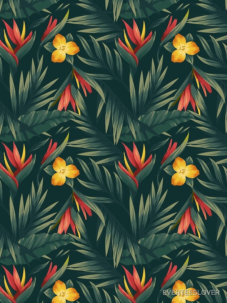 Tropical Leaves by EVERTEESLOVER