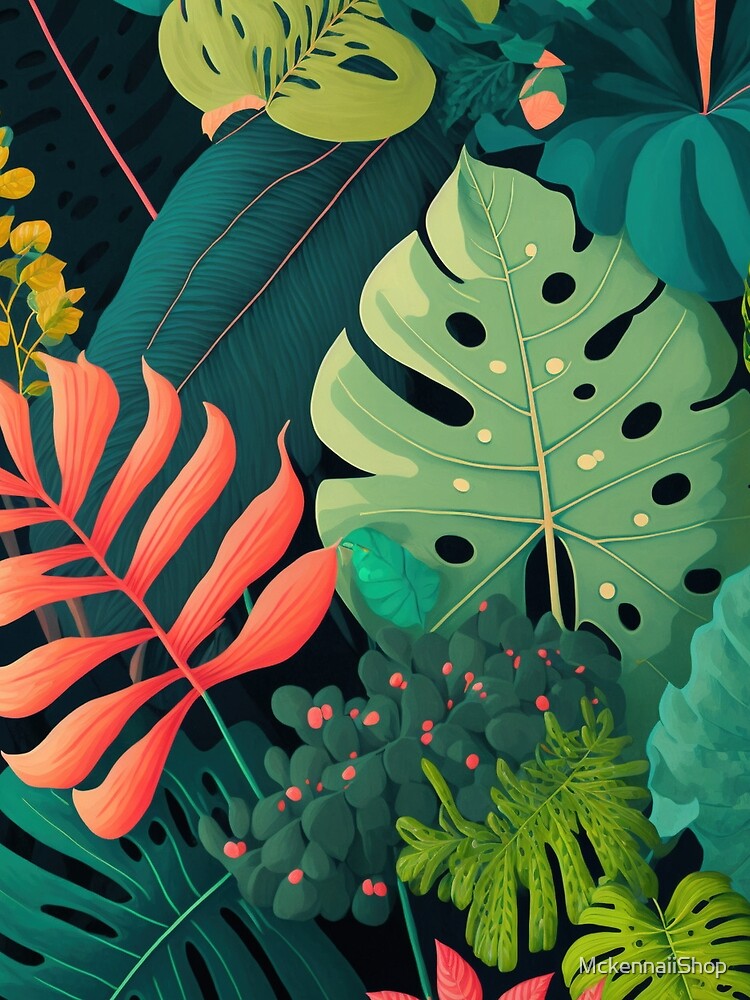 Jungle Pastel Colors by MckennaiiShop