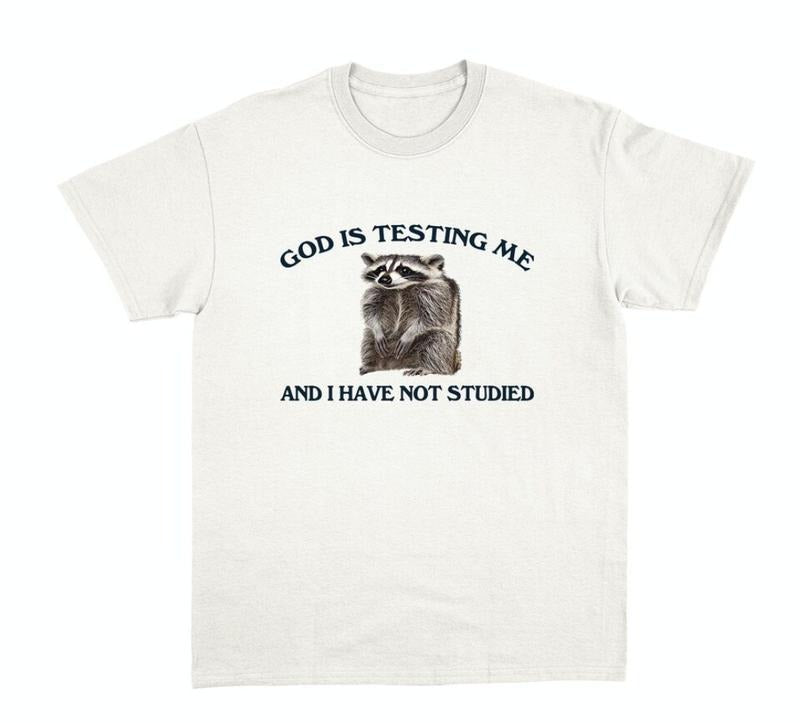 g.o.d is testing me and i have not studied - unisex t shirt  Womenswear Hoodie Sweatshirt | PrintMintTees.com