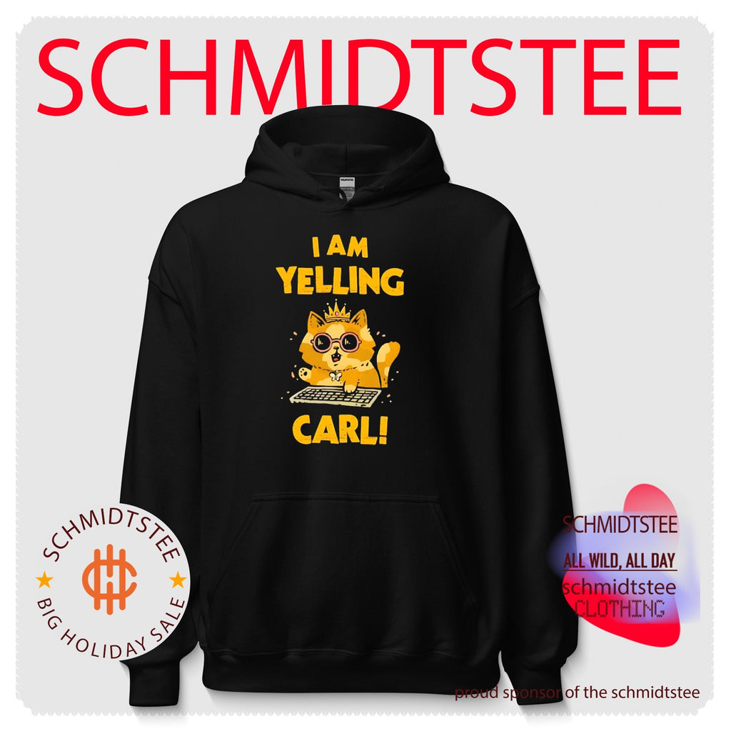 I am yelling Carl cat meme funny cat internet humor shirt