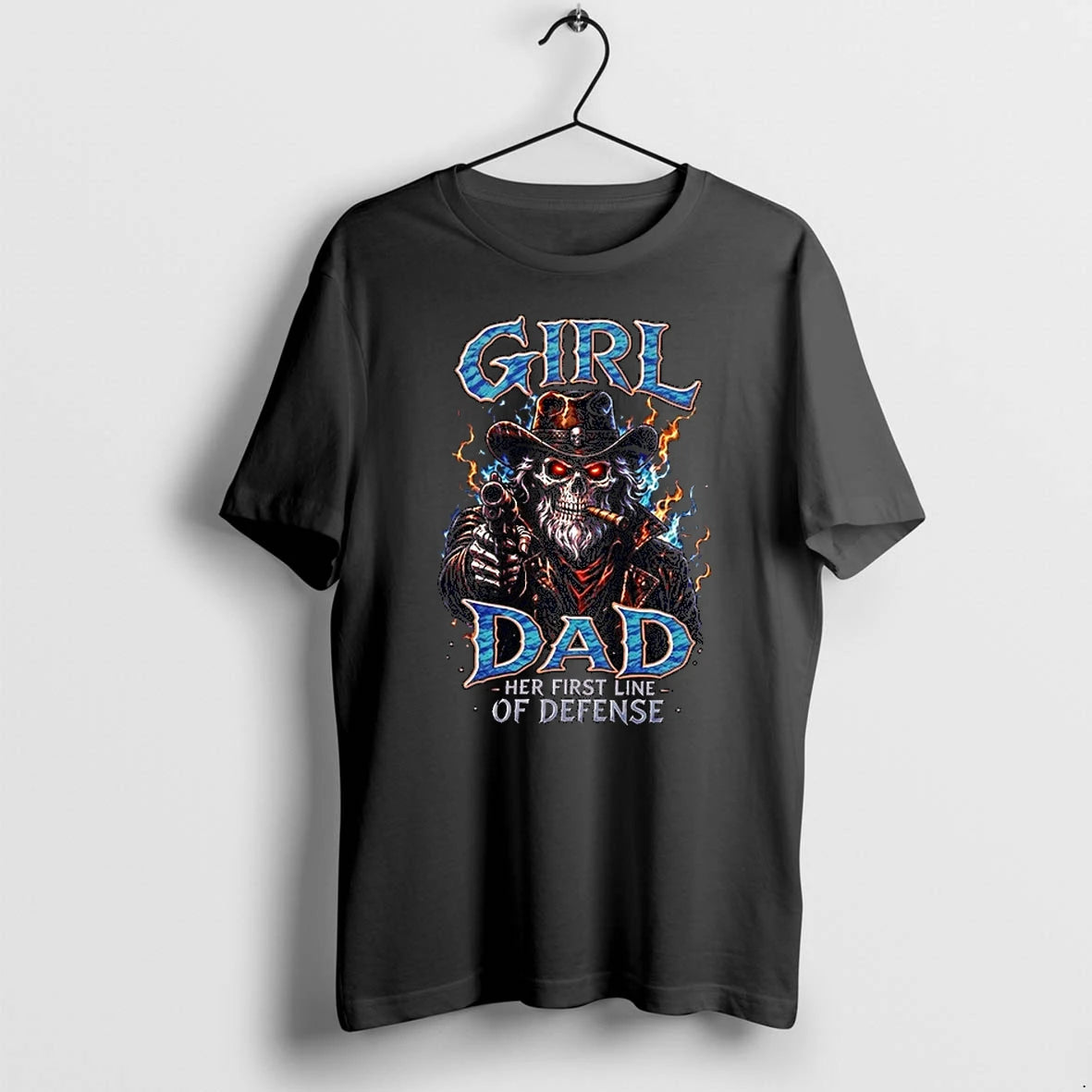 Girl Dad Her First Line Of Defense 0 Tshirts Sweater