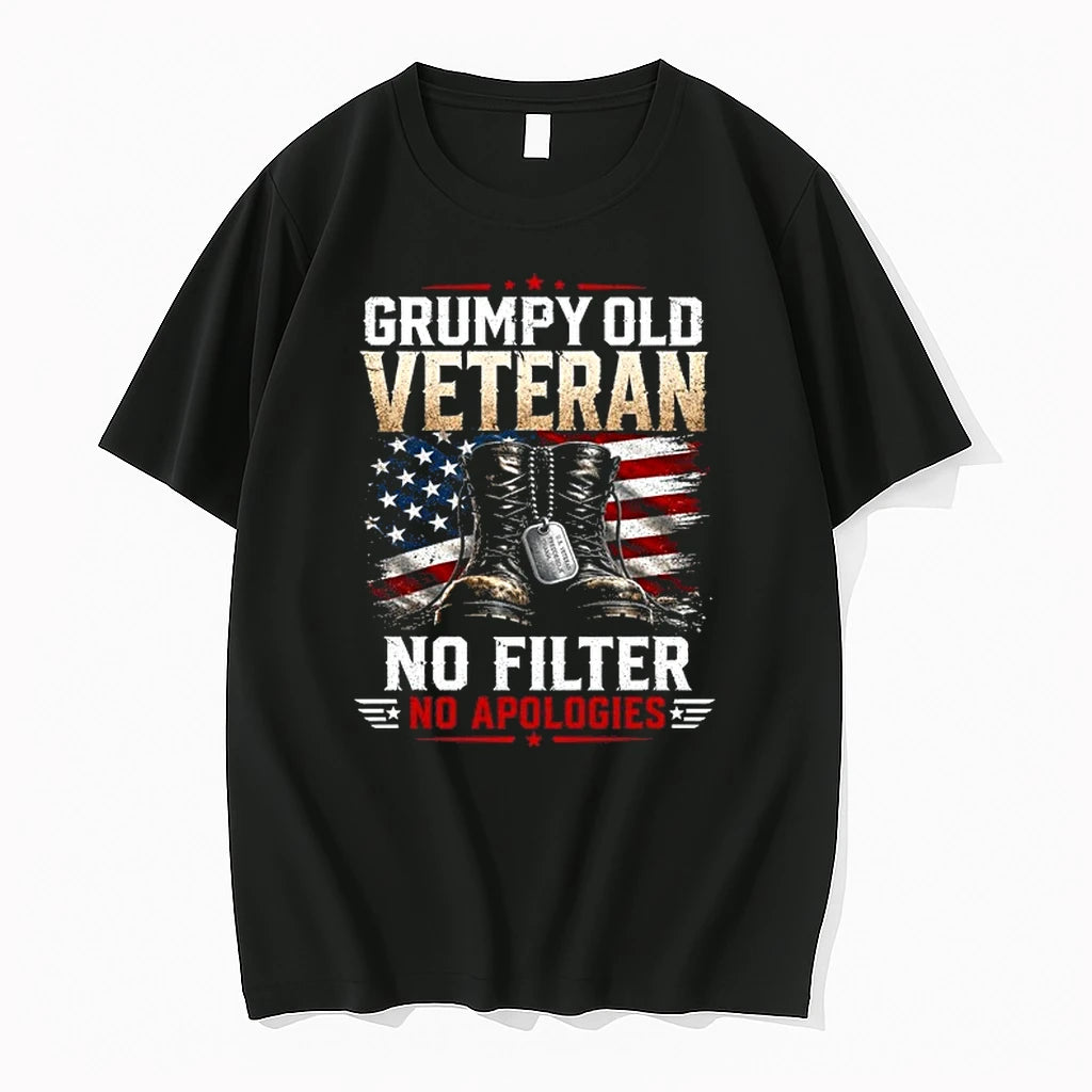 Grumpy Old Veteran 0 Tshirts Sweater
