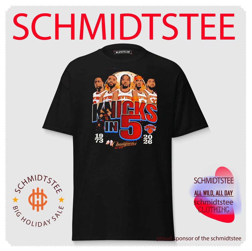 New York Knicks in 5 champions 1973 2026 shirt