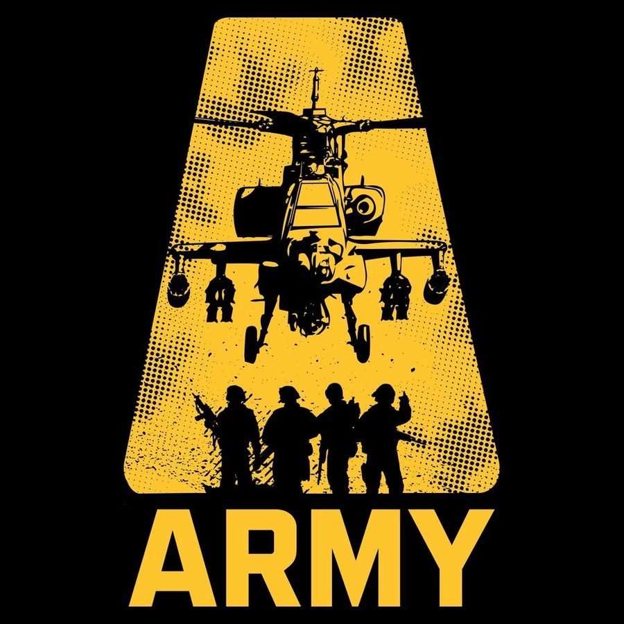 Army A-Team Hoodie - Black