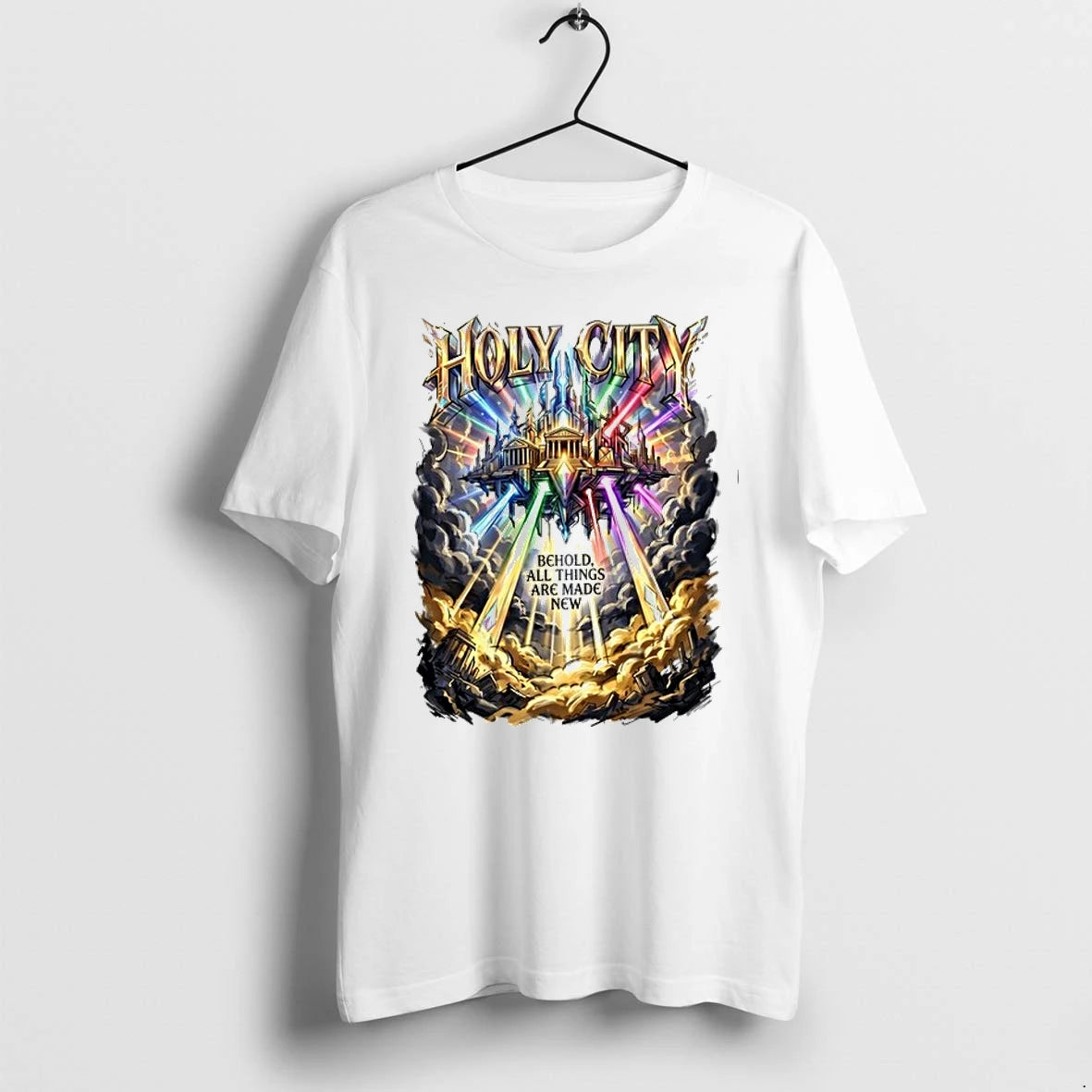 Holy City Behold All Things Are Make New 0 Tshirts Sweater