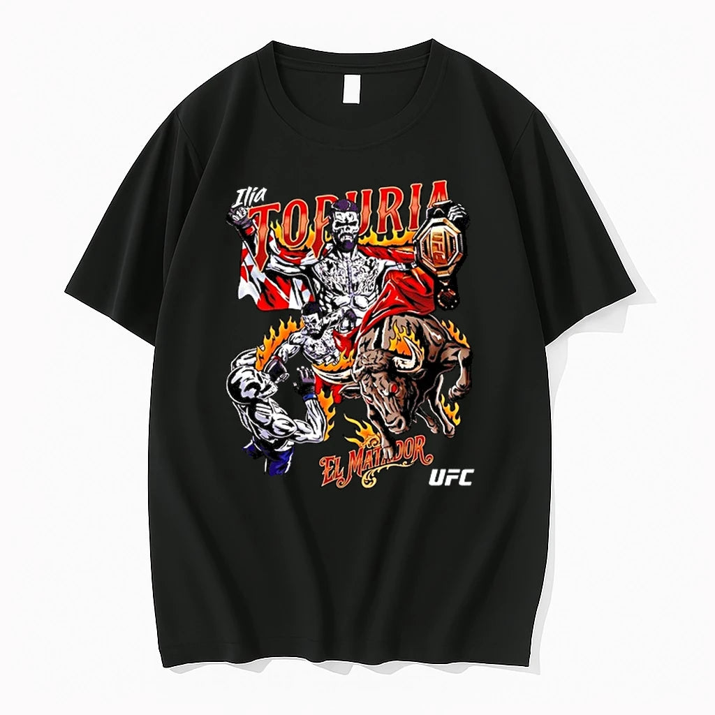 Ilia Topuria Ufc Warren Lotasel Matador Graphic 0 Tshirts Sweater