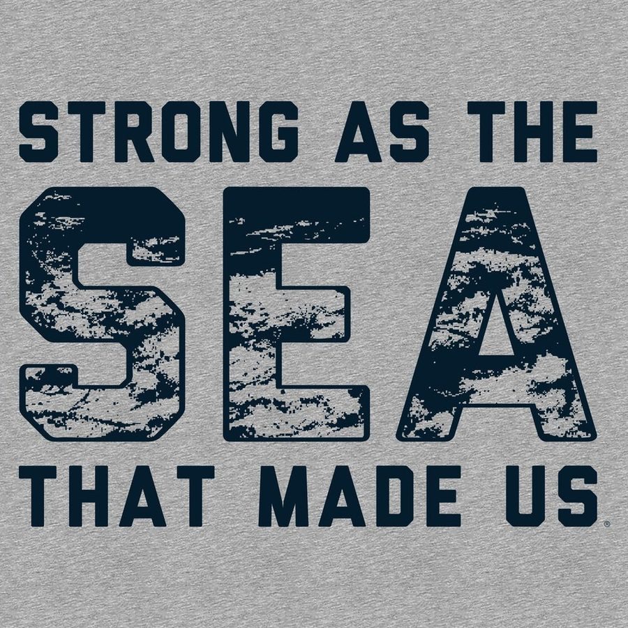 USN - Forged By The Sea - Athletic Heather