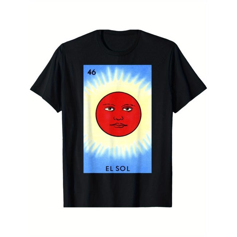nice El Sol Card Mexican Lottery Card T-Shirt Hoodie Sweatshirt | PrintMintTees.com
