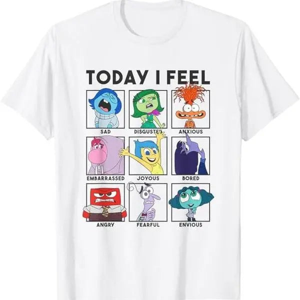 Nside Out 2 Today I Feel... Vintage Panels Cotton Streetwear T-Shirts, Hoodie, Sweatshirt