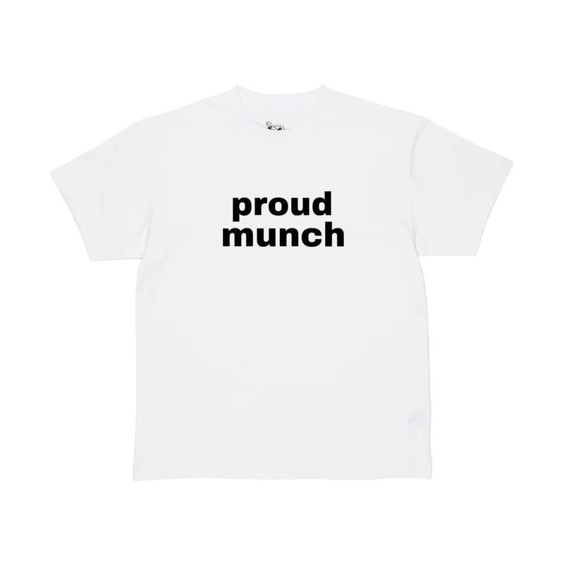 proud muncher short sleeve cotton funny t-shirt Menswear Soft Top Streetwear Man t shirt crewneck round Hoodie Sweatshirt