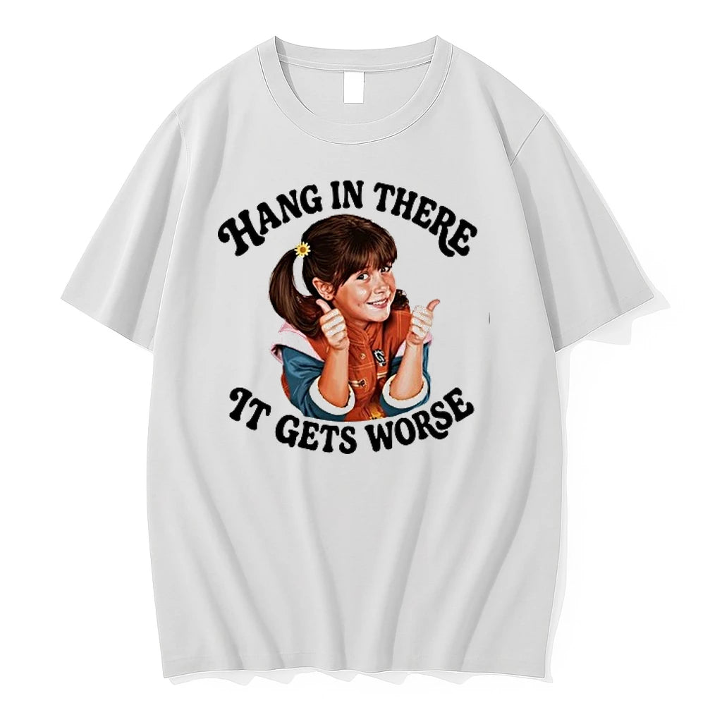 Punky Brewster Hang In There It Gets Worse 0 Tshirts Sweater