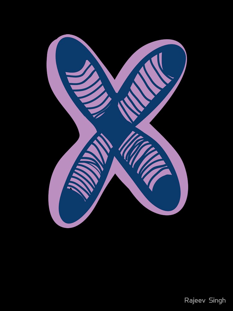 Initial Monogram X by Rajeev  Singh