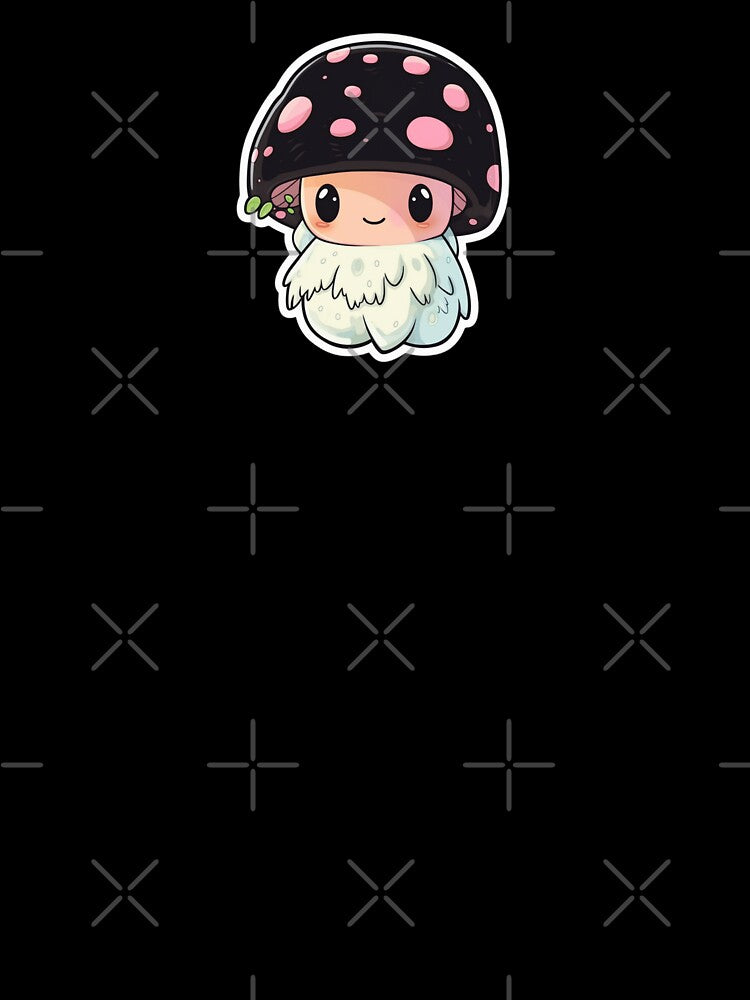 Kawaii Mushroom | Cute, Mystical, Anime, Happy, Manga, Aesthetic, Happy, Fungus, Fungi, Nature, Japanese, Cartoon, Love, Shroom, Toadstool, Goblincore by FantasySoul