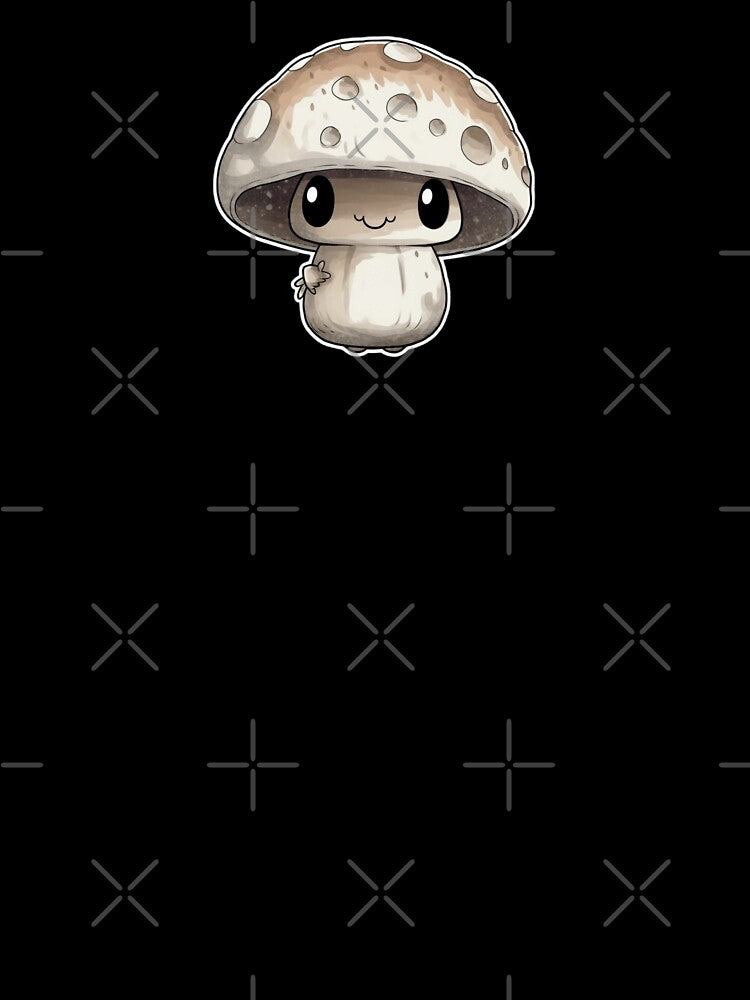 Kawaii Mushroom | Cute, Anime, Happy, Smiling, Aesthetic, Manga, Fungus, Fungi, Nature, Japanese, Cartoon, Love, Shroom, Toadstool, Goblincore by FantasySoul