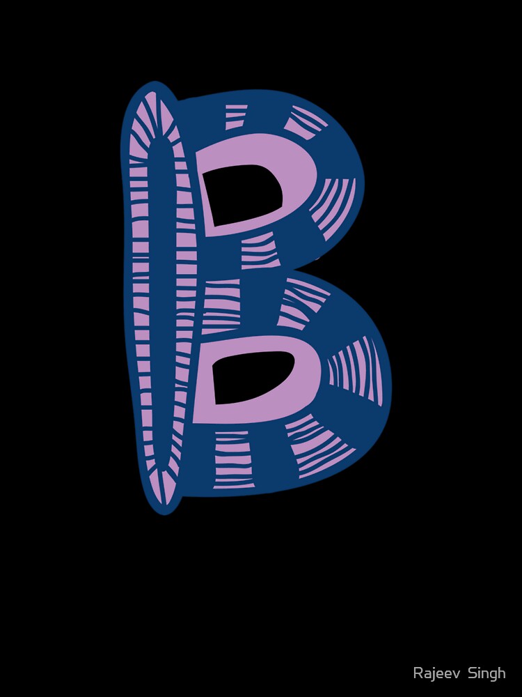 Initial Monogram B by Rajeev  Singh