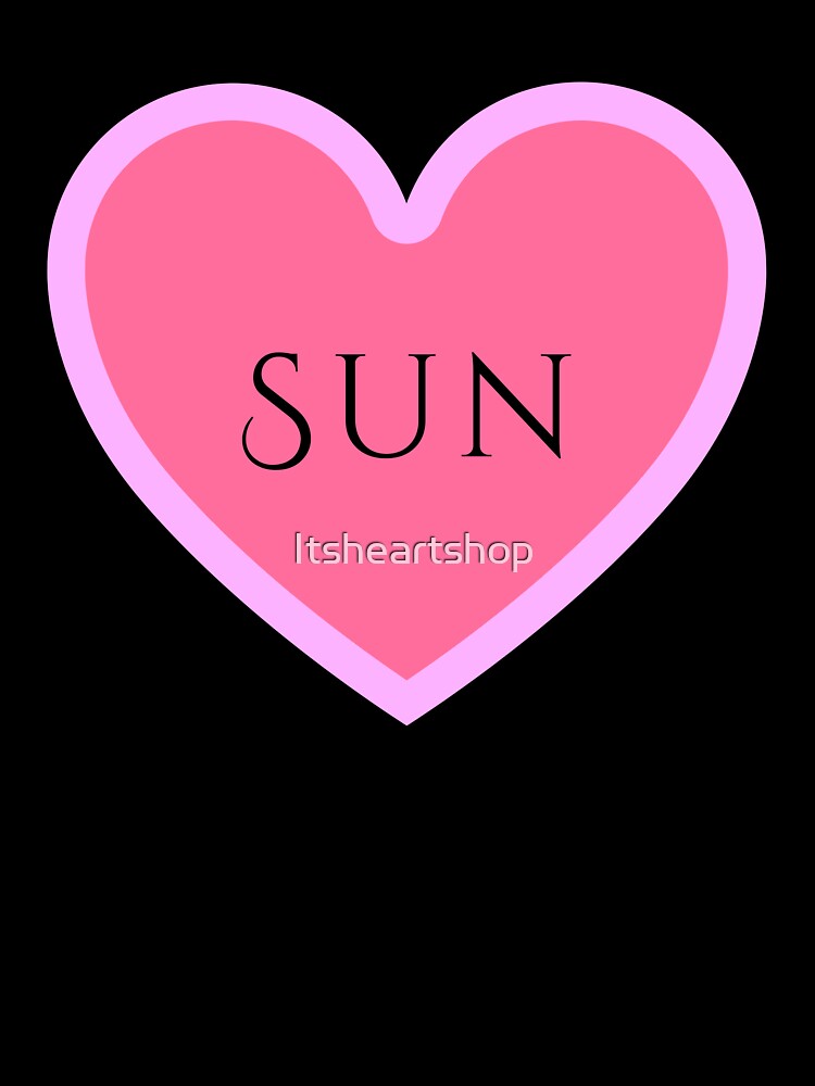 I Heart Sun by Itsheartshop