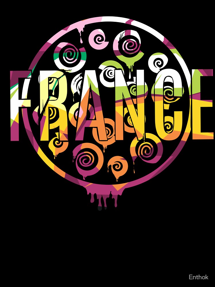 France typography by Enthok