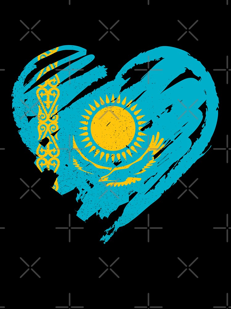 I Love Kazakhstan - Мен Қазақстанды жақсы көремін by feether-store