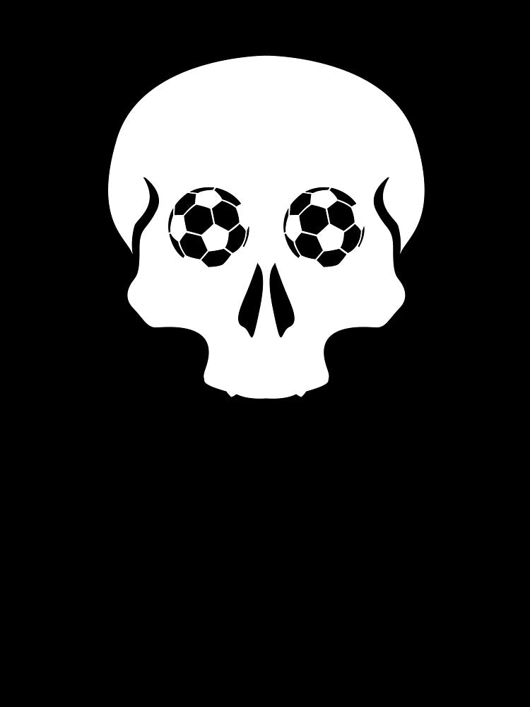 Cool Skull with Soccer Ball Eyes Icon by dylanxh
