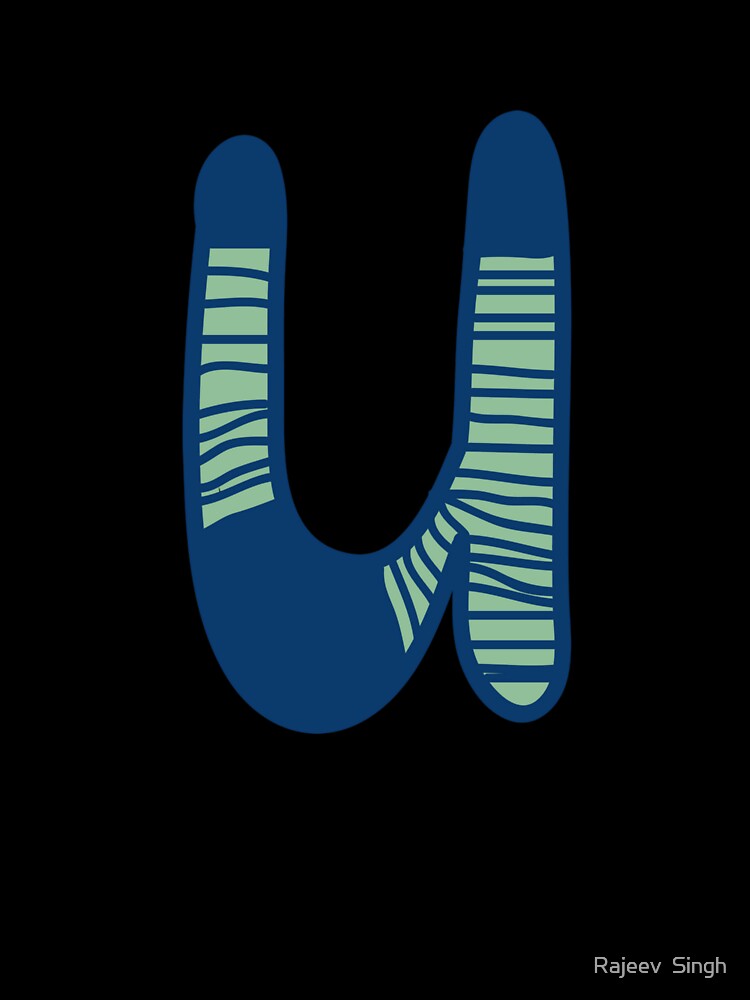 Initial Monogram U by Rajeev  Singh
