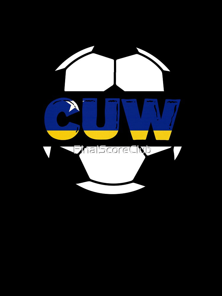 Curaçao Soccer CUW Design by FinalScoreClub
