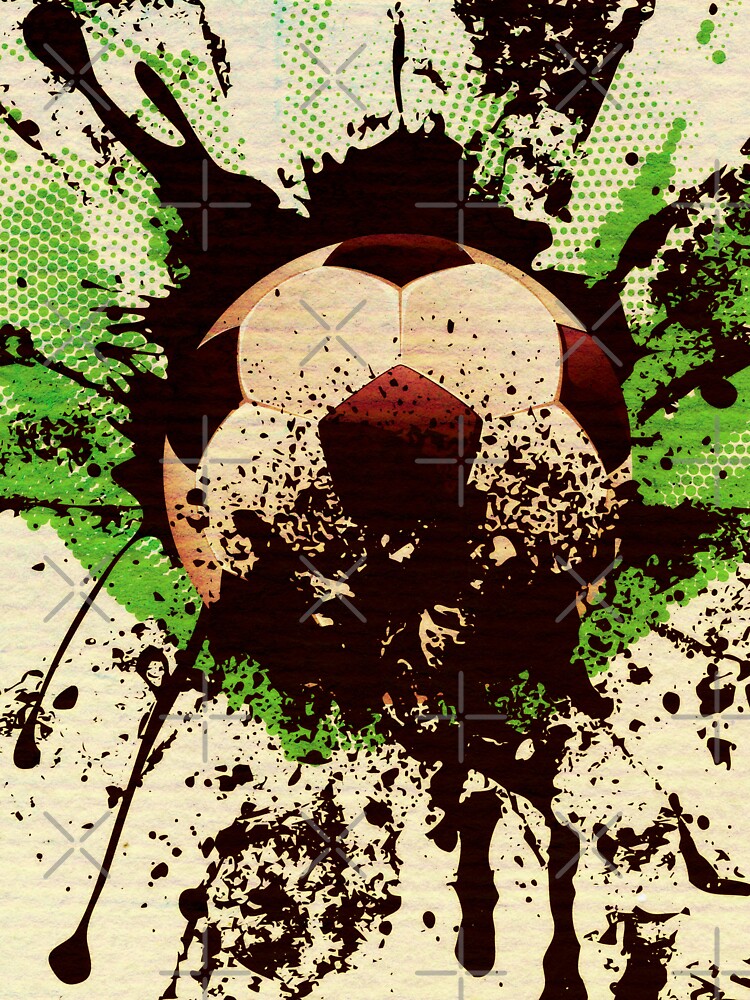 Grunge Soccer 2 by AnnArtshock