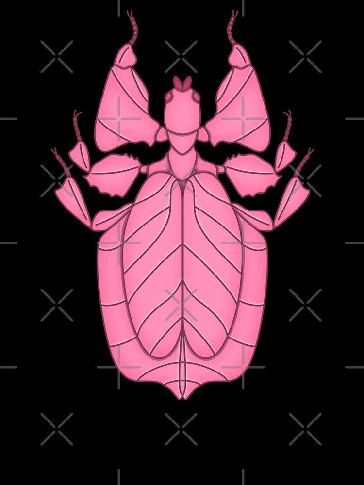 Walking Leaf Insect (Pink) by buggyfriends