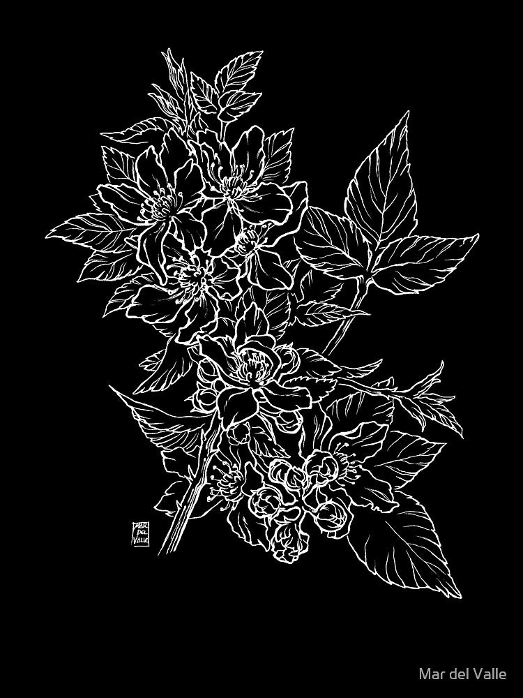 Blackberry - White Line by Mar del Valle