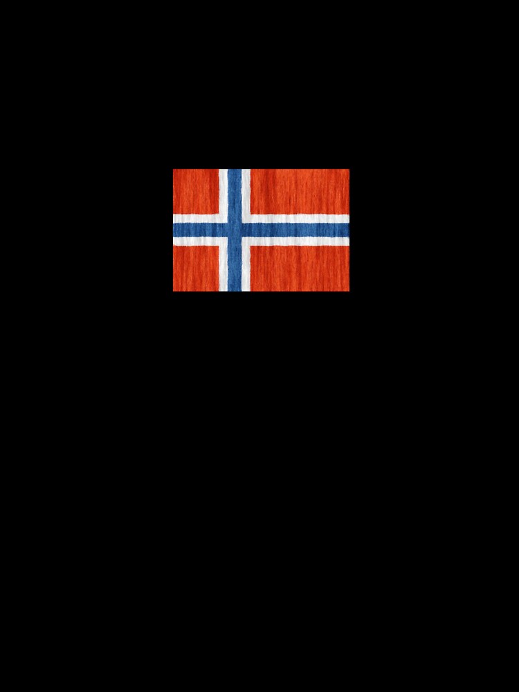Norge Norway Flag Distressed by Nirvanibex