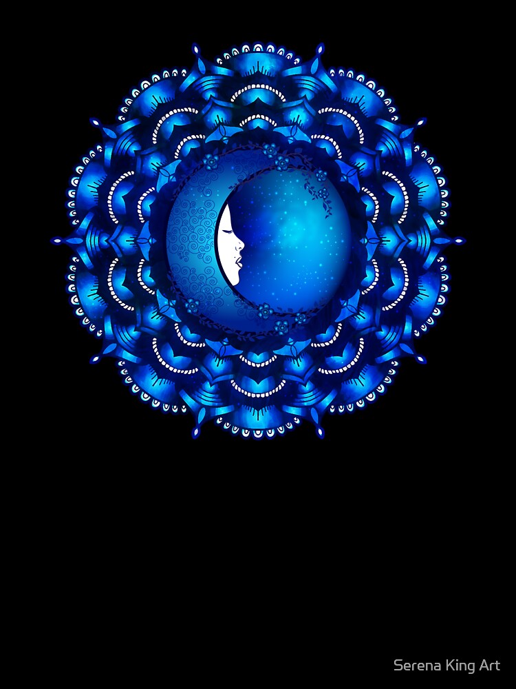 Flower Moon Mandala by serenaking