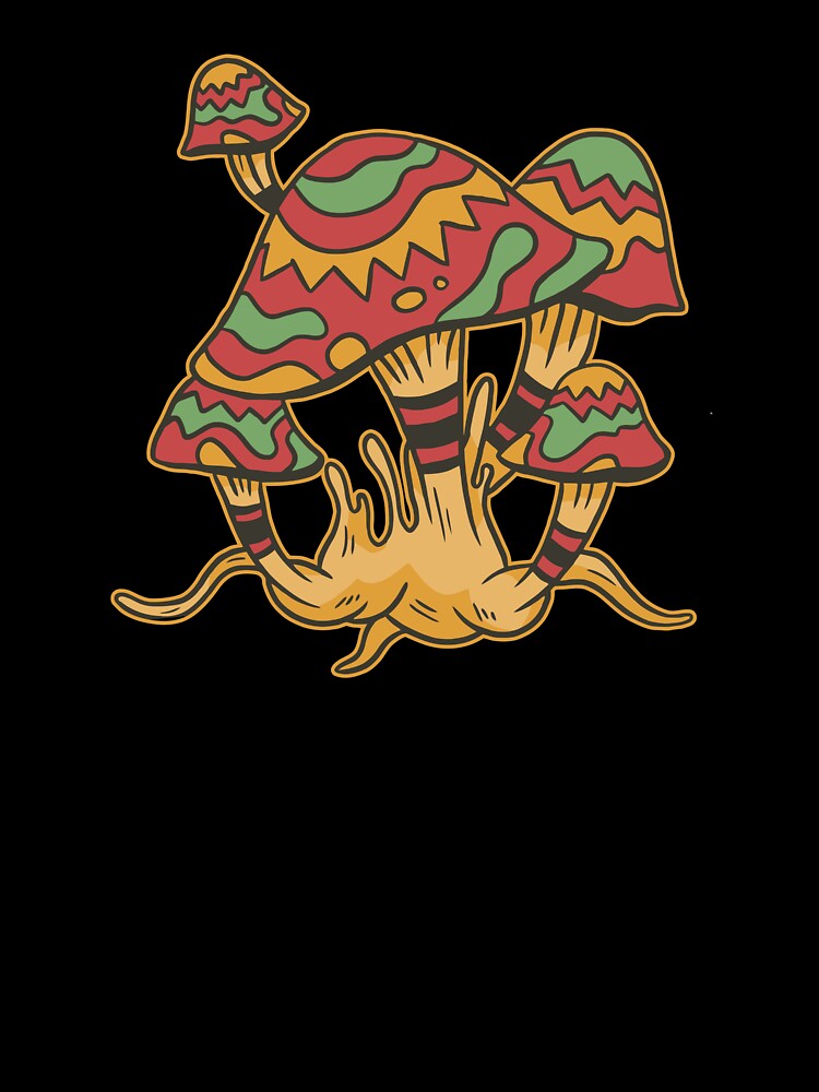psychedelic mushroom by zaher97