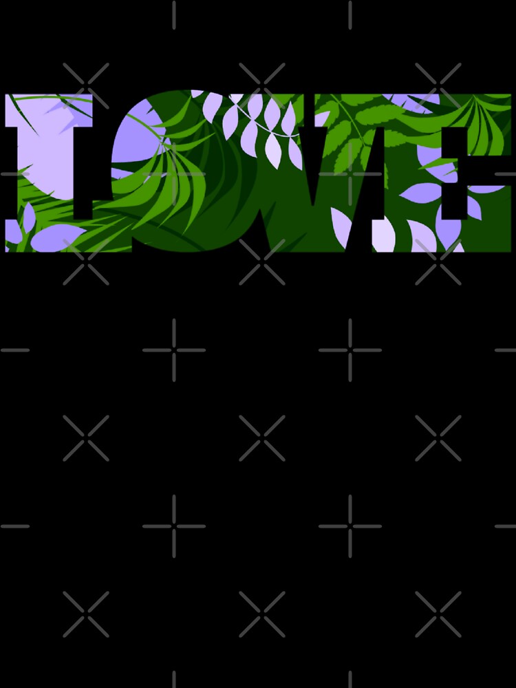 Wild Colorful Tropical Leaves Pattern on Green by GraphicsClub