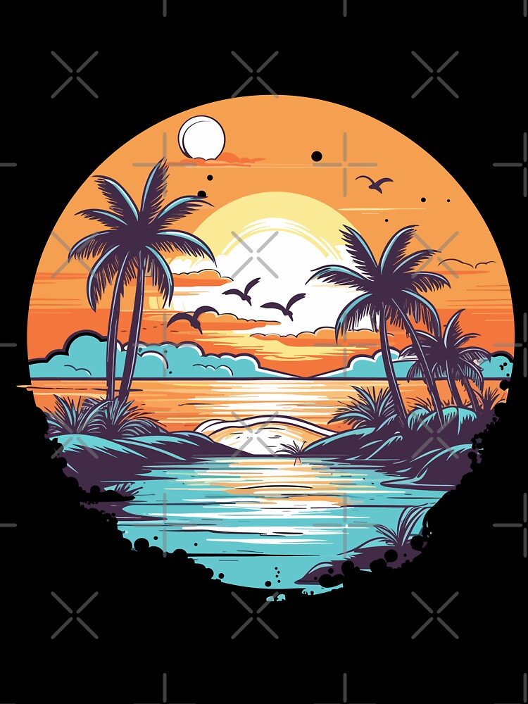 Summer Sunset Landscape: Breathtaking Sceneries to Soothe Your Soul by Koji2R