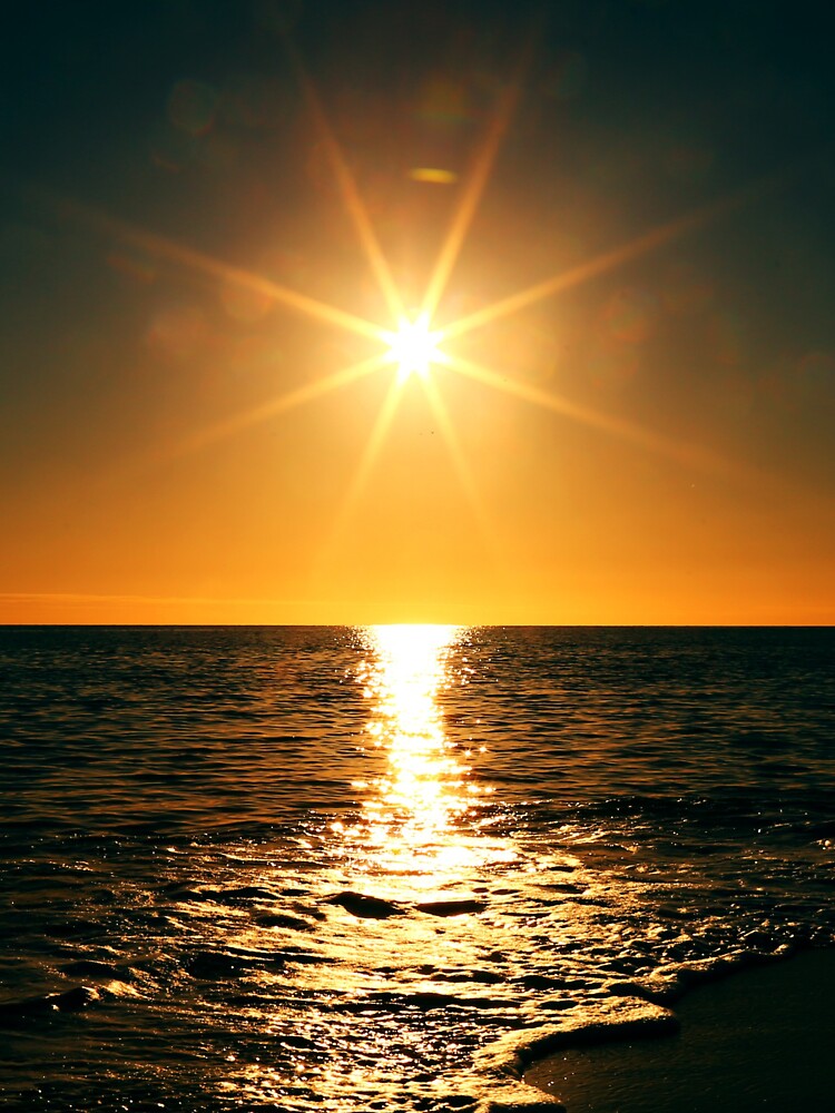 AMAZING SUNSET OVER THE OCEAN by MJ96-PRO