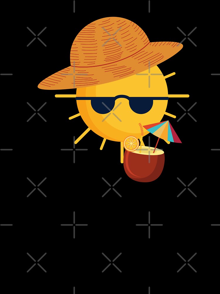Sun with Sunglasses by HappyLifeCreate