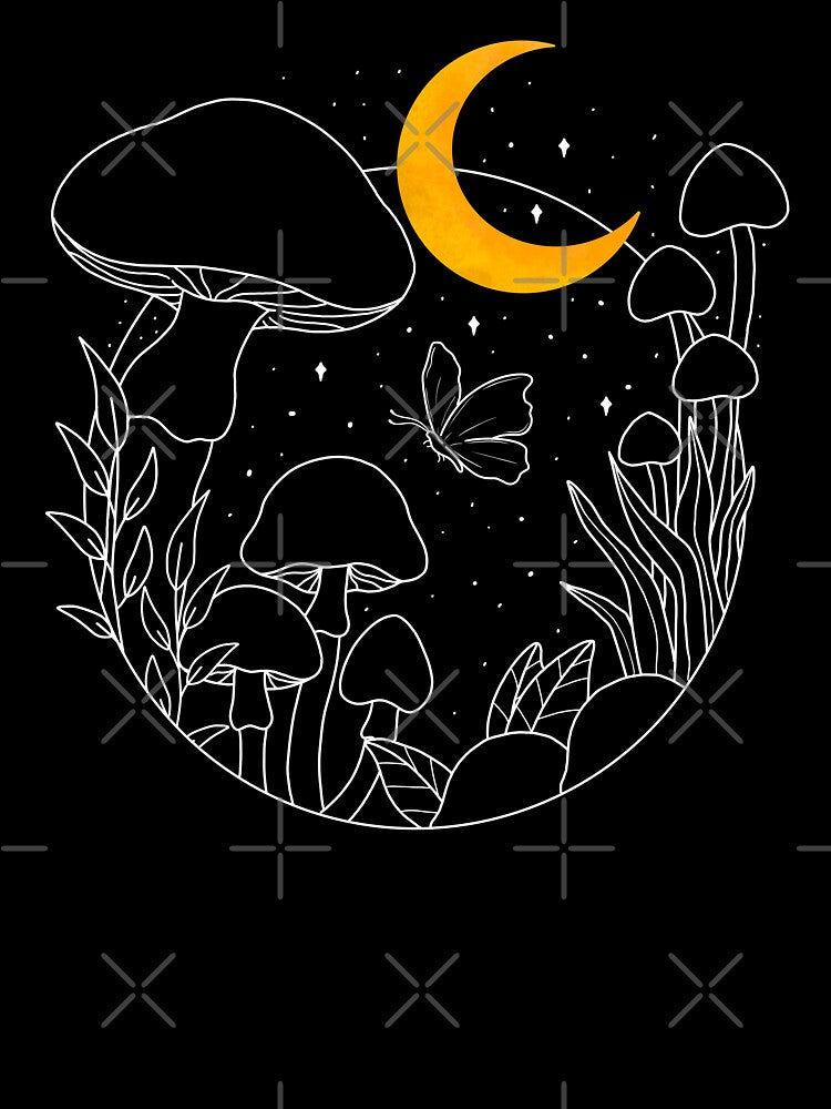 Mushroom Forest by ethnicdrawing