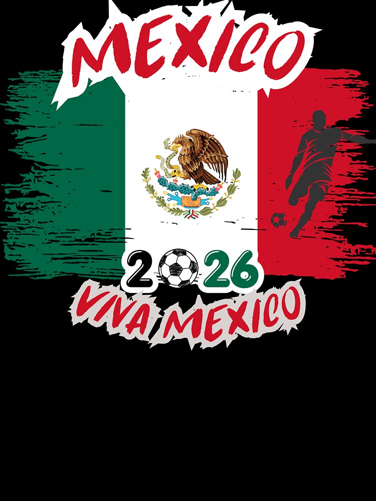 Mexico Viva México Shirt | Mexican Pride Bold Typography Design by ThreadNovaCo